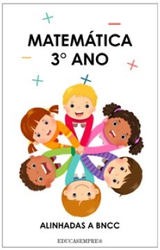 Capa da apostila de matemática do 3º ano