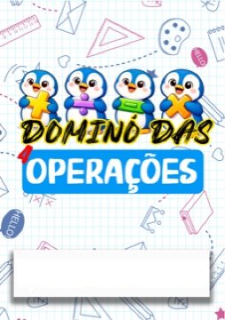 Capa do Dominó das 4 Operações